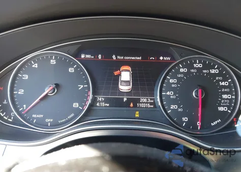 2016 Audi A6 3.0T Premium Plus z USA, uszkodzony, nr VIN WAUFGAFC2GN189967